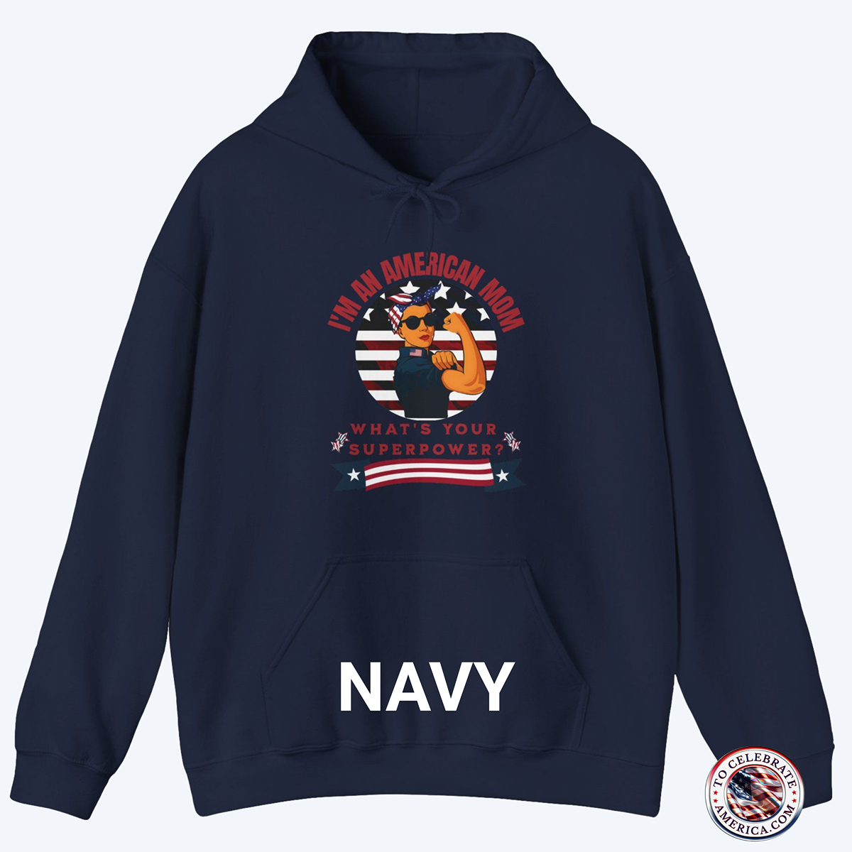 Patriotic Mom Hoodie - Image 5