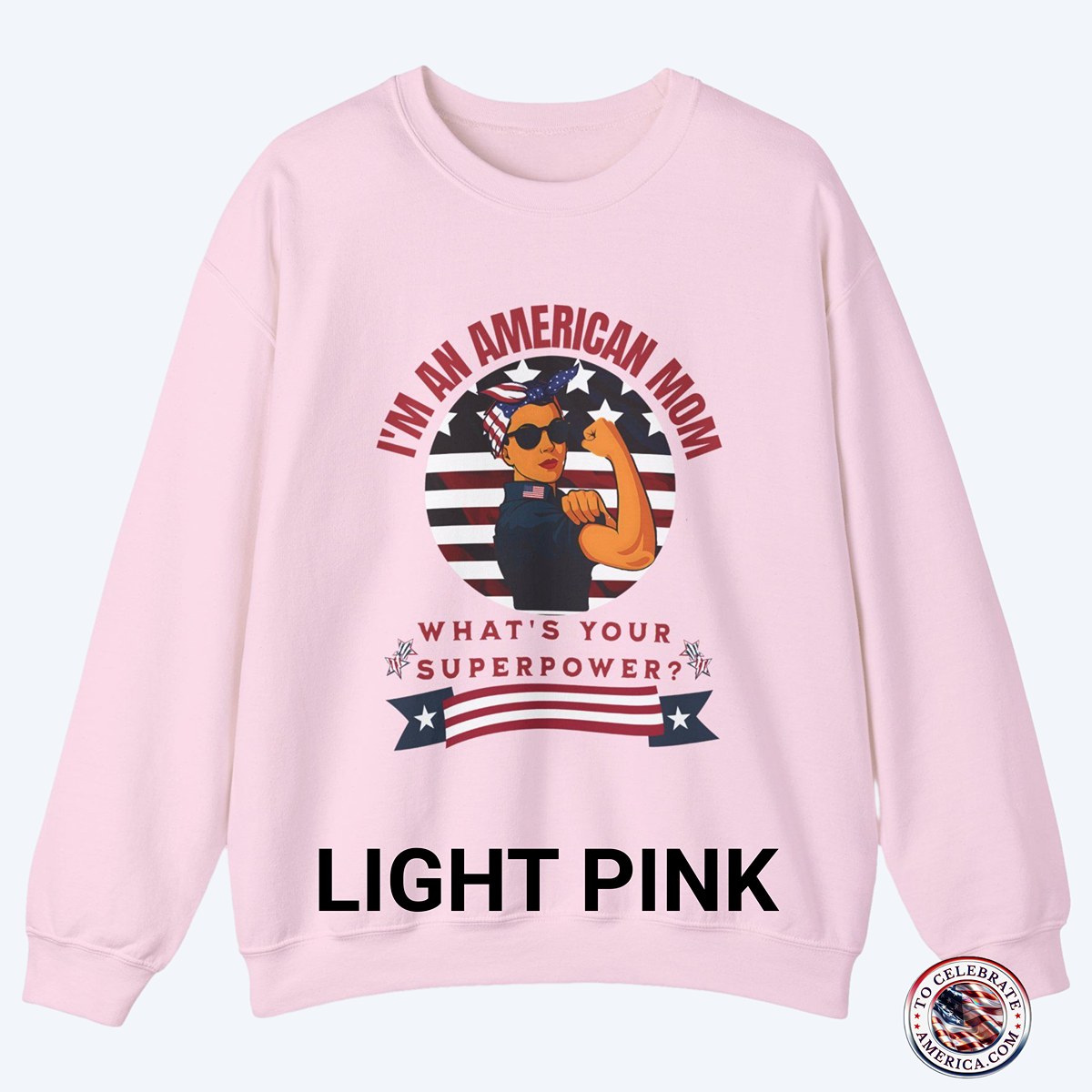Patriotic Mom Sweatshirt - Image 6