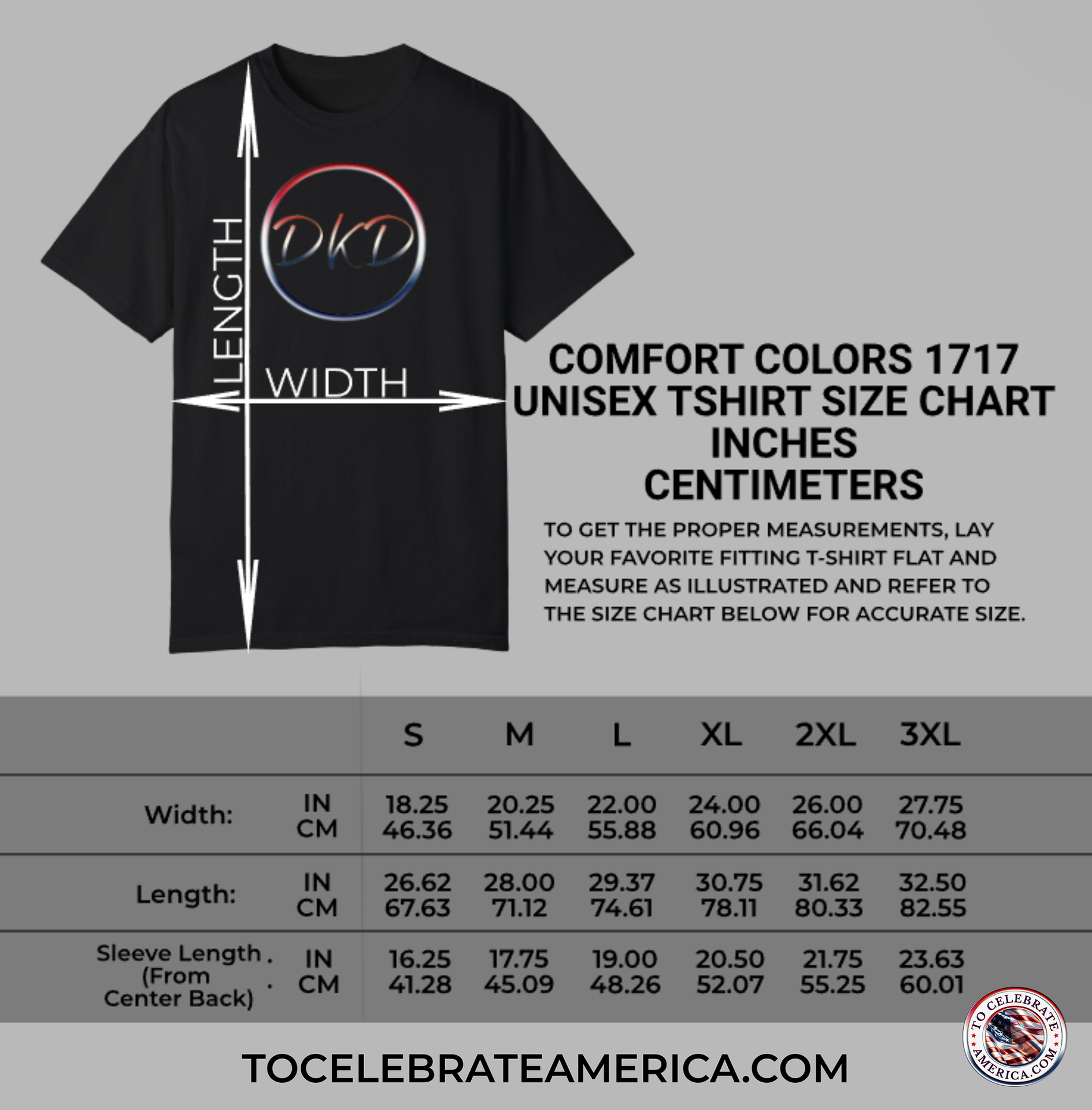 Comfort Colors Patriotic Mom T-Shirt - Image 8