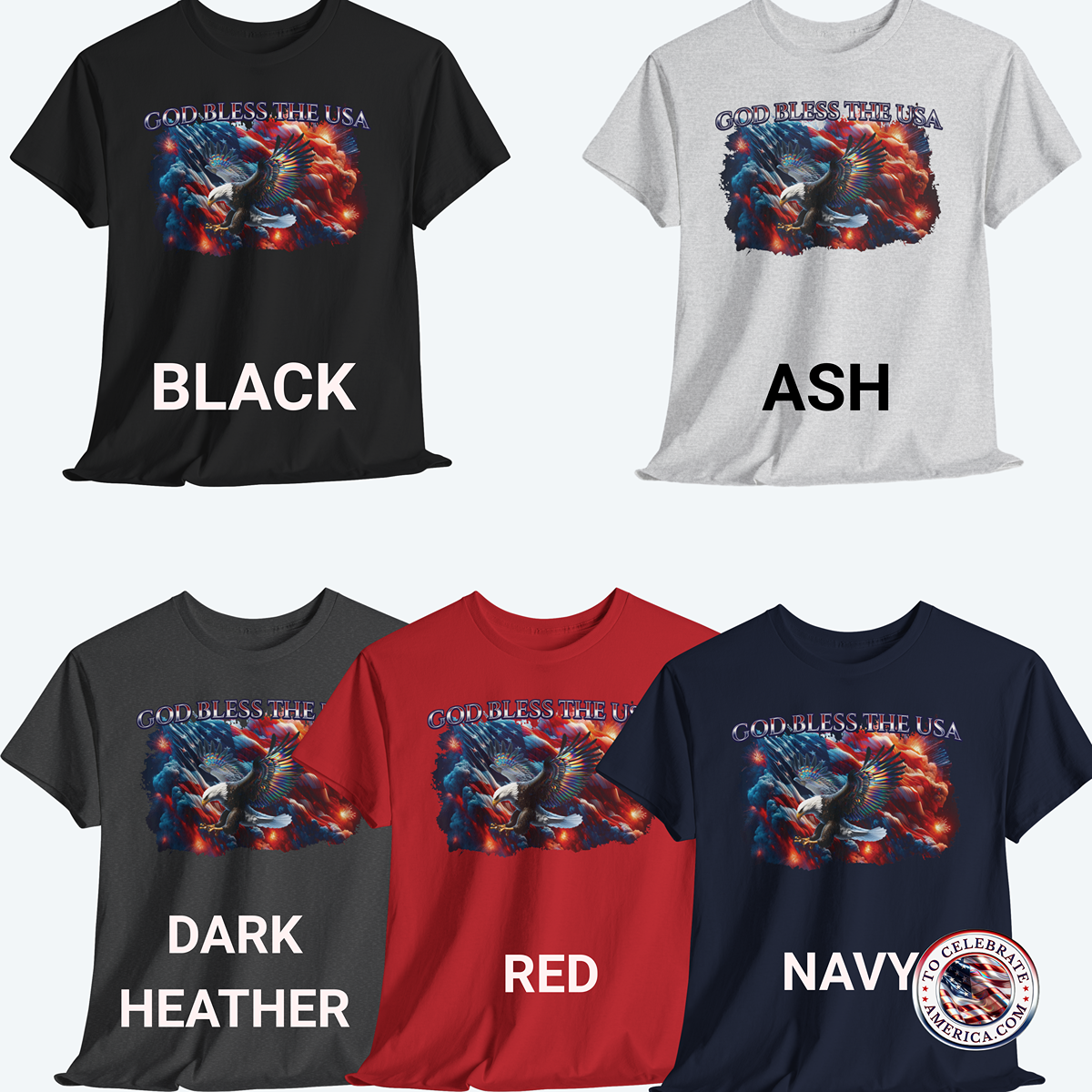 God Bless The USA Tshirt, Patriotic 4th Of July Shirt, Star Spangled Banner Tee - Image 4