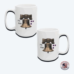 Mug - Liberty Bell 1776 2026 Patriotic Design, American Spirit Coffee Cup
