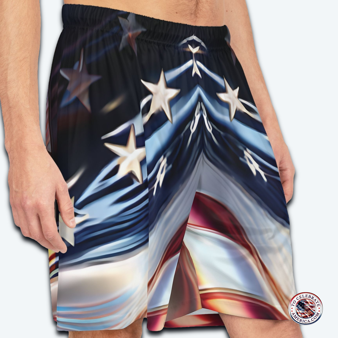 Mens Star-Spangled Basketball Shorts, Athletic Shorts, Sportswear, Summer Apparel, Activewear, Team Spirit, Casual Wear, Gift for Sports Lovers,, patriotic sportswear, patriotic gift for him, patriotic back to school gift