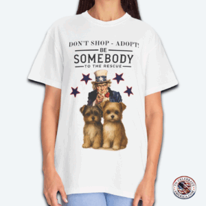 Uncle Sam & Pups Patriotic Tee