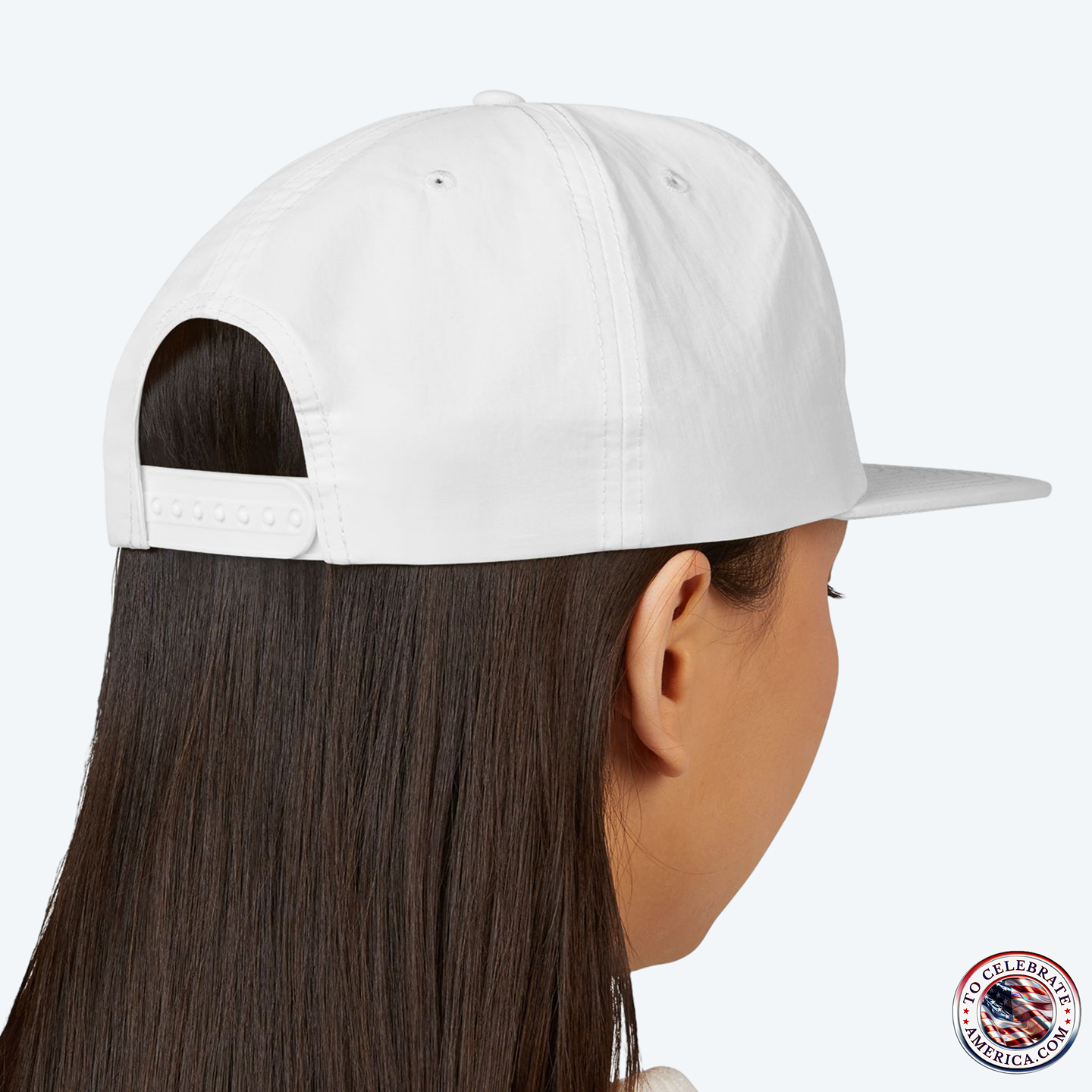 Stylish Surf Cap with Vibrant Mid-Century Statue of LibertyDesign, Beach Hat, Summer Accessory, Coastal Fashion, Casual Wear, Gift for Surfers - Image 5