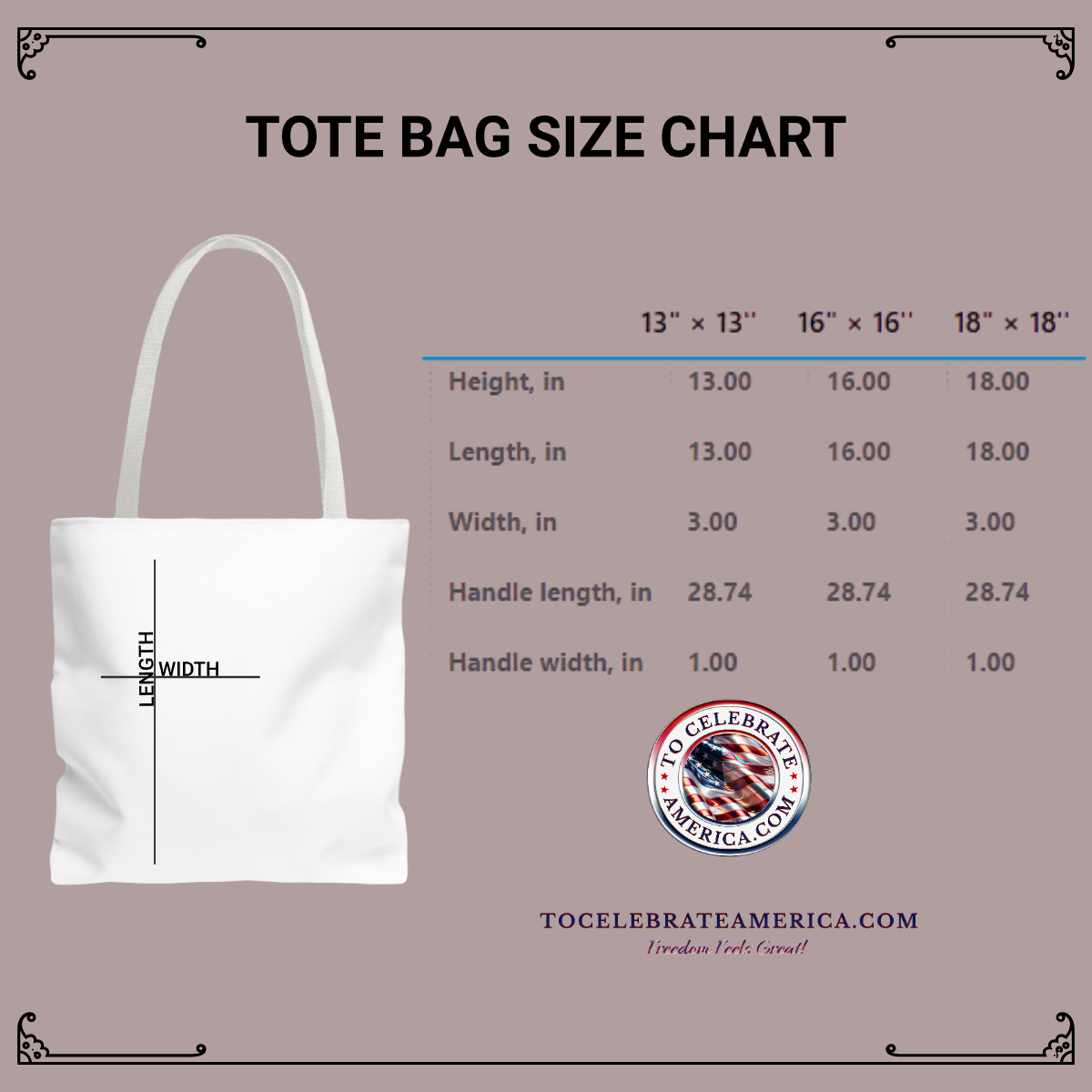 Tote Bag - Patriotic American Flag and Fireworks Design - Image 6