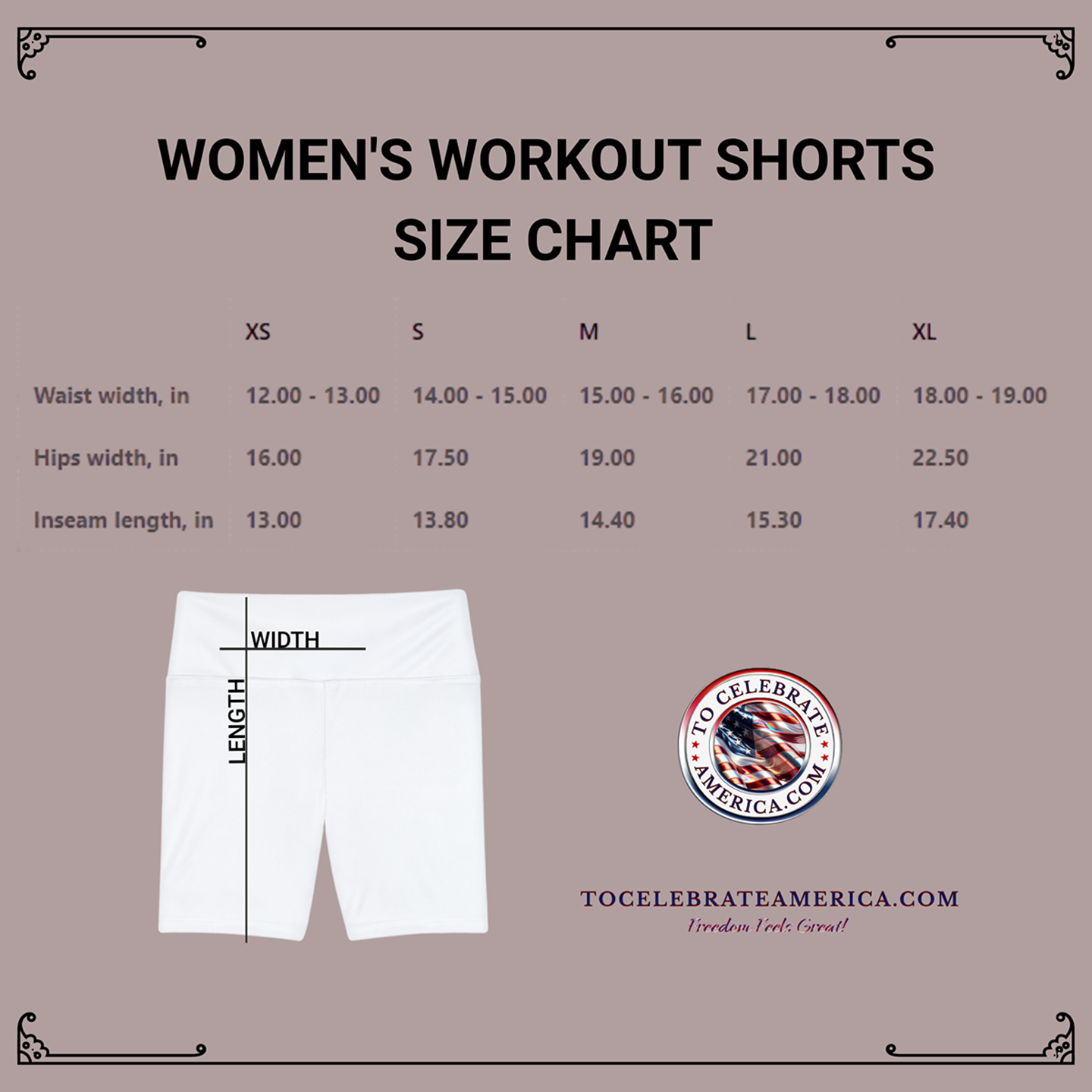 Shorts - Star Patterned Women's Workout Shorts in White and Red on Dark Blue Background - Image 6